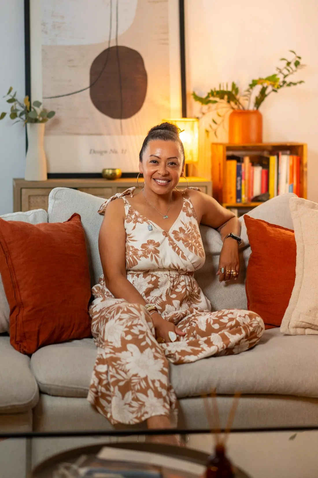 Founder photographed for a personal brand