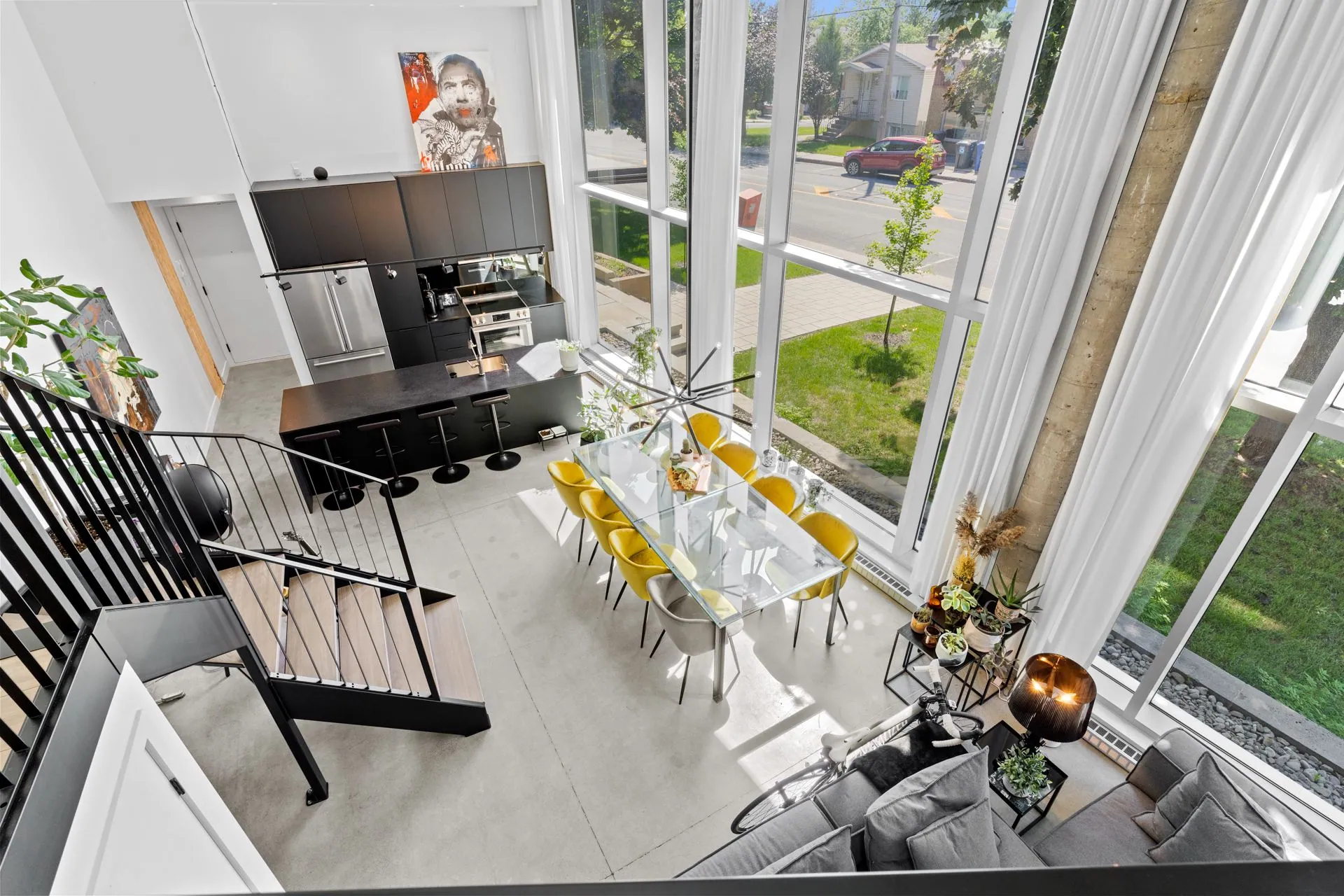 Interior photographed for a listing